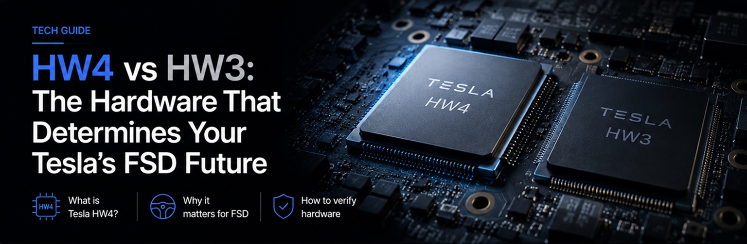 HW3 vs HW4: how to tell which Autopilot computer a used Tesla has
