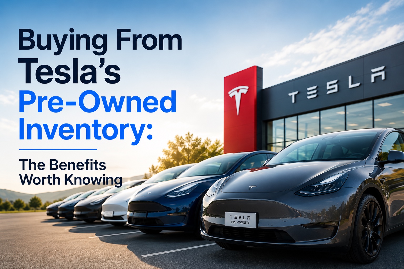 Buying From Tesla's Pre-Owned Inventory: The Benefits Worth Knowing