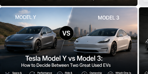 Tesla Model Y vs Model 3: How to Decide Between Two Great Used EVs