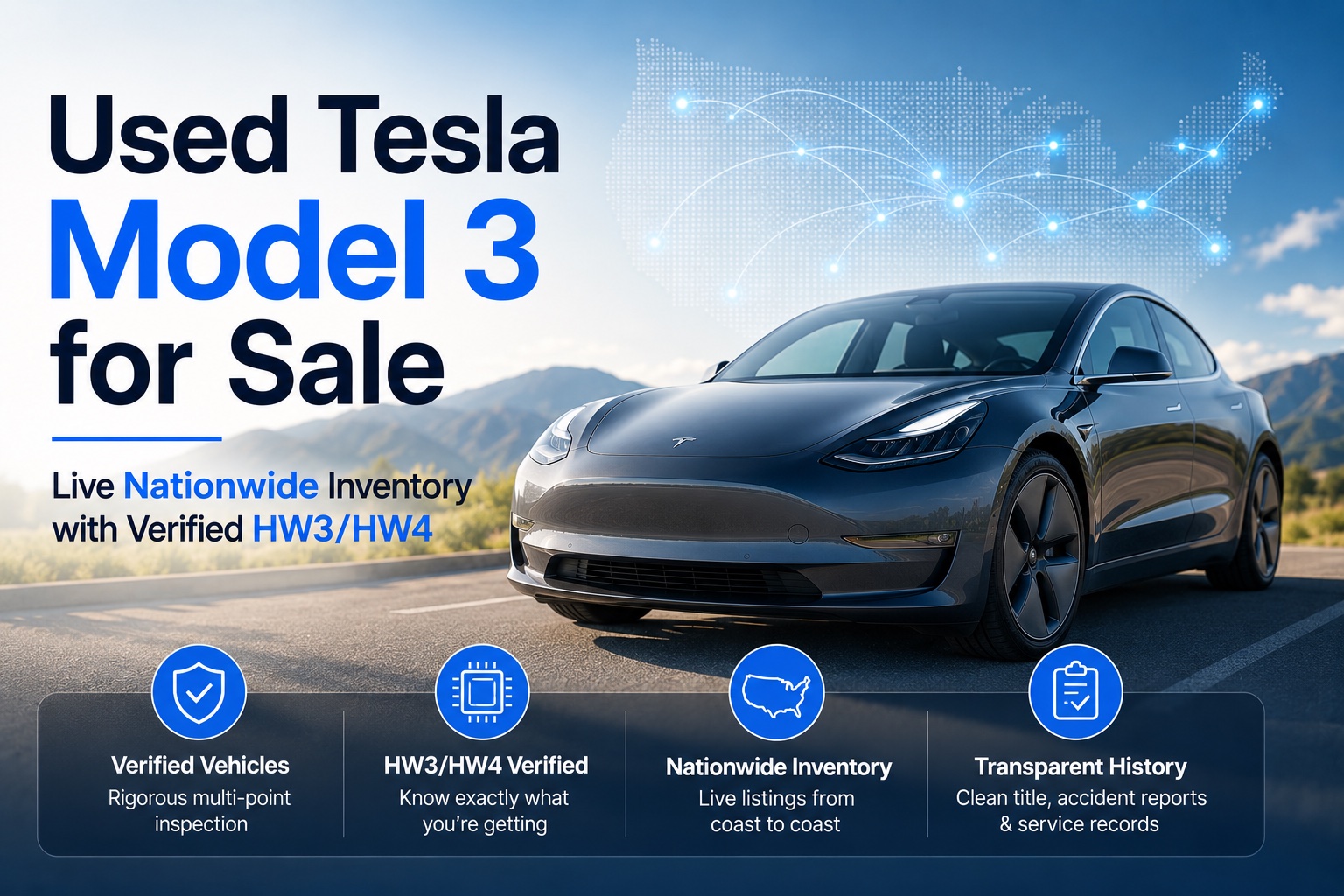 Used Tesla Model 3 for Sale